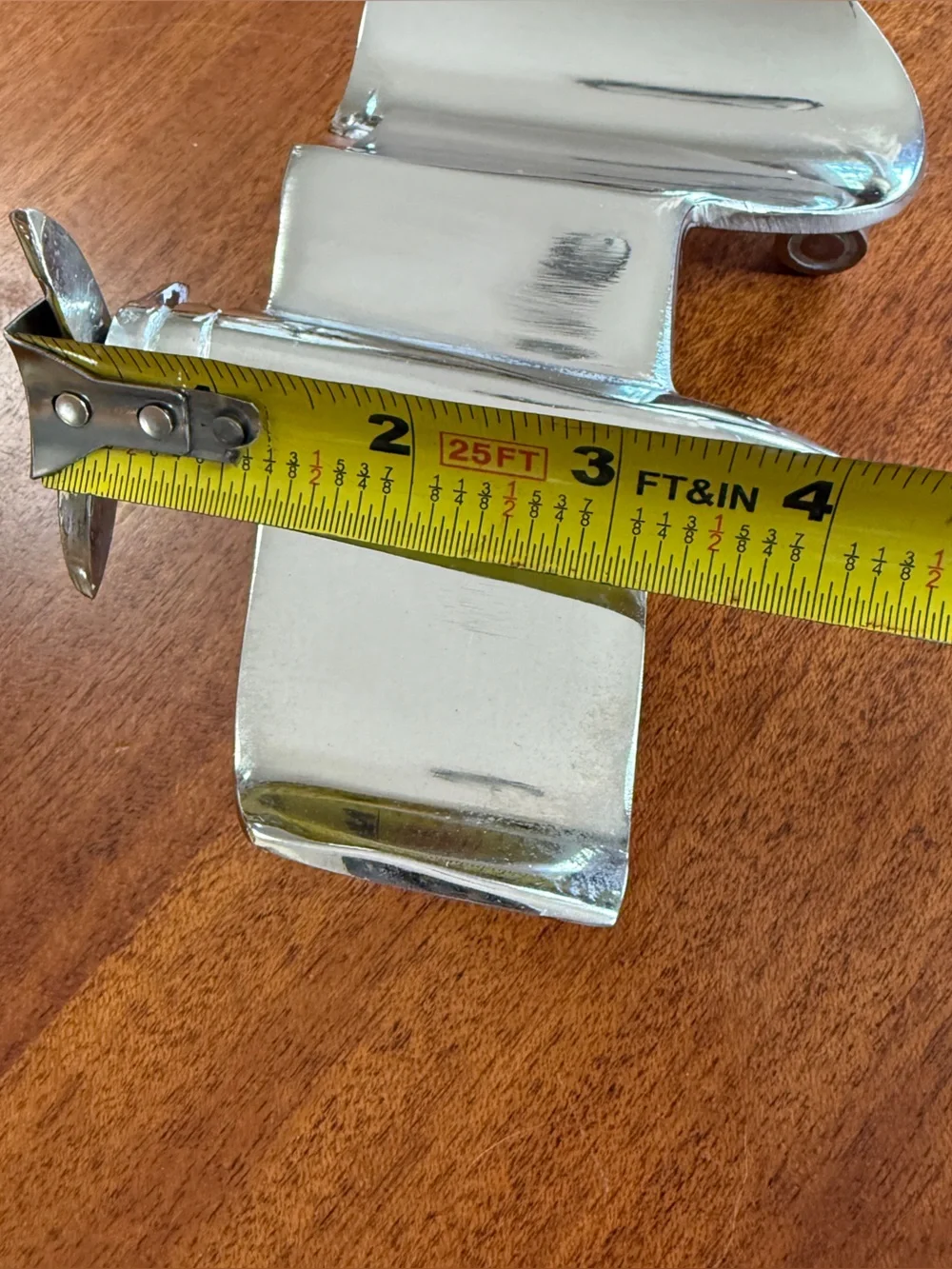 Vintage Godinger Silver Art Twin-Engine Airplane Sculpture Spinning Propellers